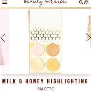 Beauty Bakerie “Milk & Honey” Highlighter Palette.